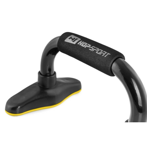 Упоры для отжиманий  Hop-Sport HS-M020PU black/yellow - фото №5